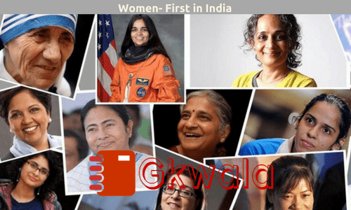 Women - First in India General knowledge questions with answers