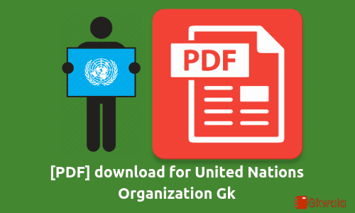 [PDF] download for United Nations Organization Gk