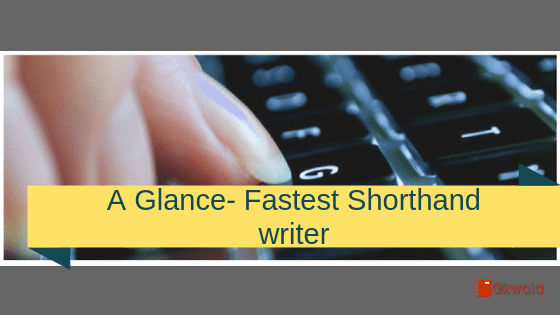 Fastest shorthand writer- Dr. Gopal Dutt Bisht