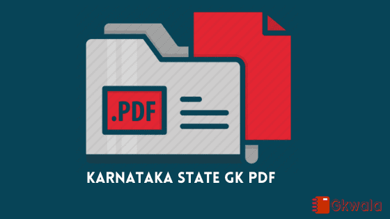 [PDF] Download for Karnataka General knowledge 2022